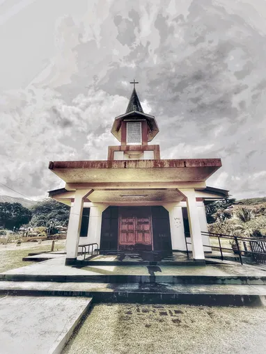 Photograph from The Churches of Moorea & Tahiti