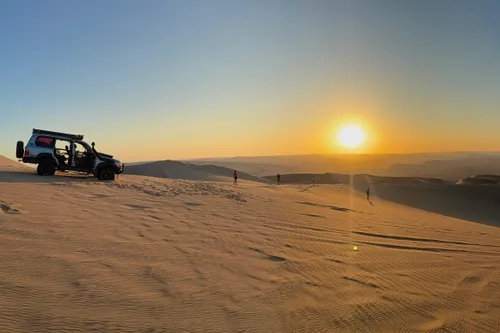 Glamping in the Sand Dunes of Huacachina