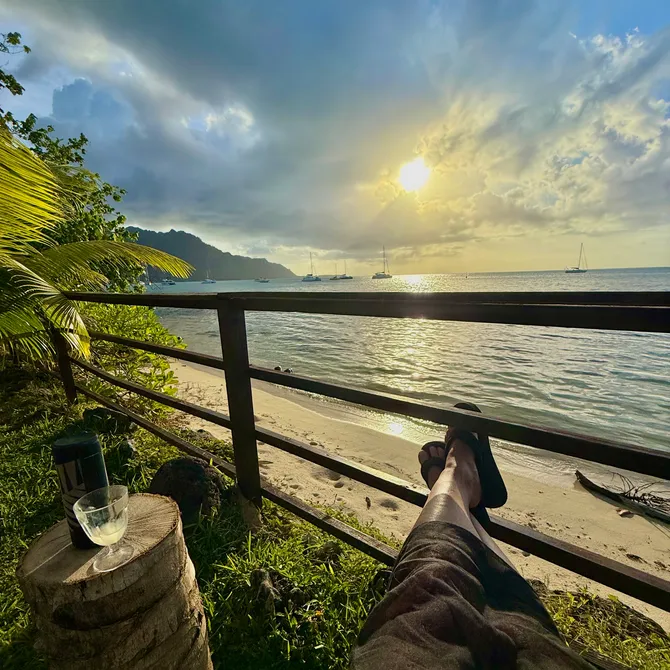 Photograph from Mini Life Mo’orea: No Nest is Better Than an Empty Nest