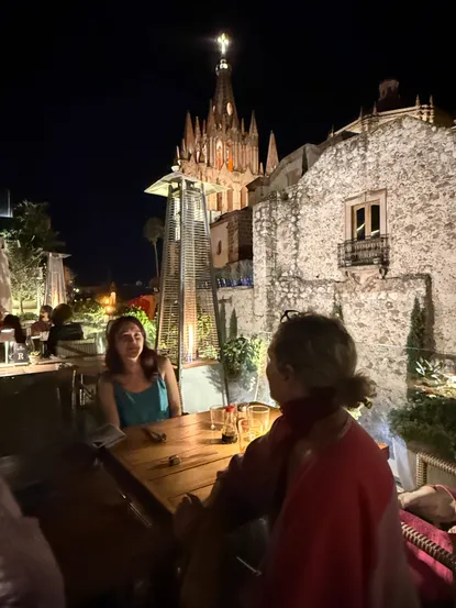 Photograph from The Irresistible Lure of Rooftop Tables | San Miguel de Allende
