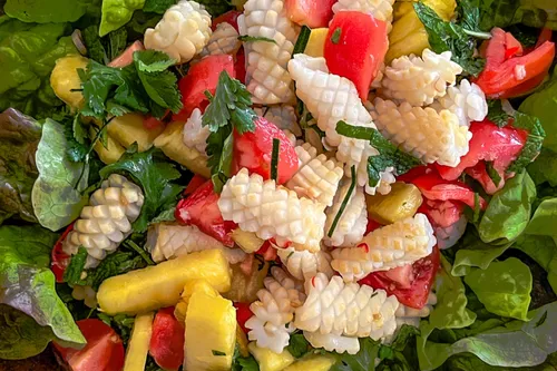 Recipe: Yum Pla Muk (Thai Spicy Squid Salad)