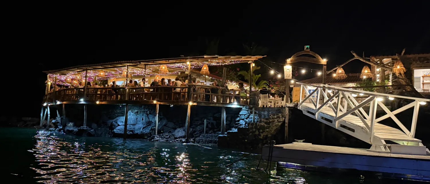 The Point: Got To Love a Place You Take a Water Taxi to For Dinner