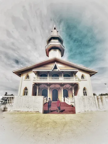 Photograph from The Churches of Moorea & Tahiti